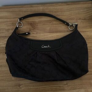 Coach Black Shoulder Bag